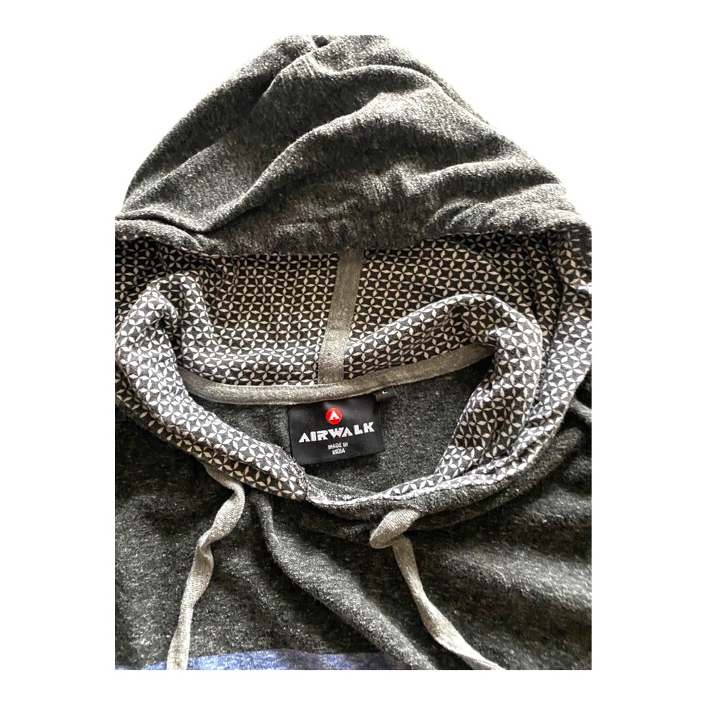 Ionic Skater Airwalk color block hoodie shirt - Picture 6 of 10